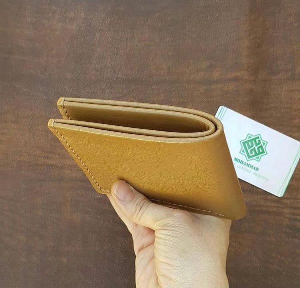 کیف پول چرم طبیعی دستدوز کد محصول M3