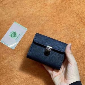 کیف کارت اکاردیونی تمام چرم چرم طبیعی دستدوز کد‌محصول:C26