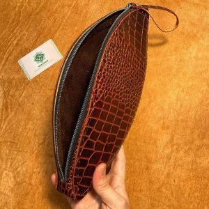 کیف دستی چرم طبیعی دستدوز کد‌محصول:S22