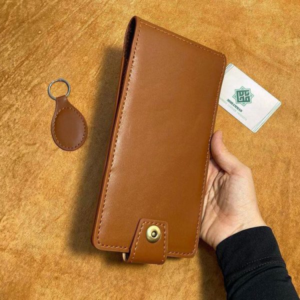 کیف دفترچه ثبت ساعت چرم طبیعی دستدوز کد‌محصول:F3