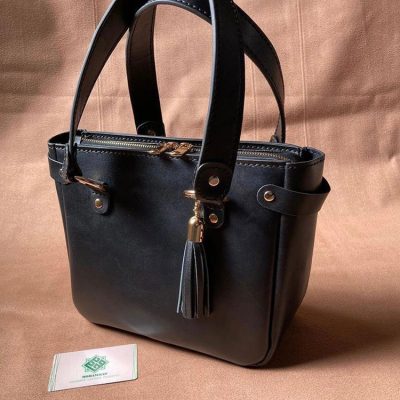 کیف زنانه چرم طبیعی دستدوز کد محصول:S12